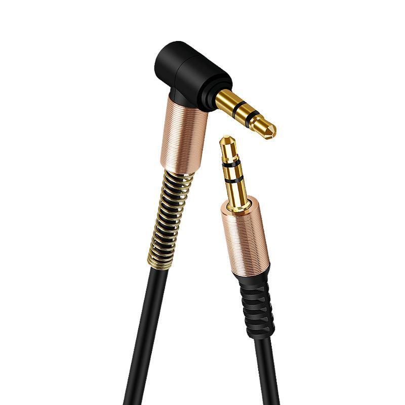 1 Stück Klinke 3,5 mm Stecker auf Stecker Auto Aux Kabel Aux Audiokabel 3,5 mm Lautsprecherkabel für Aux-Kabel Kopfhörer