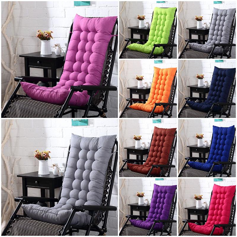 Back High Outdoor Chair Cushions Soft Seat Pad Backyard Garden Cushion Thick