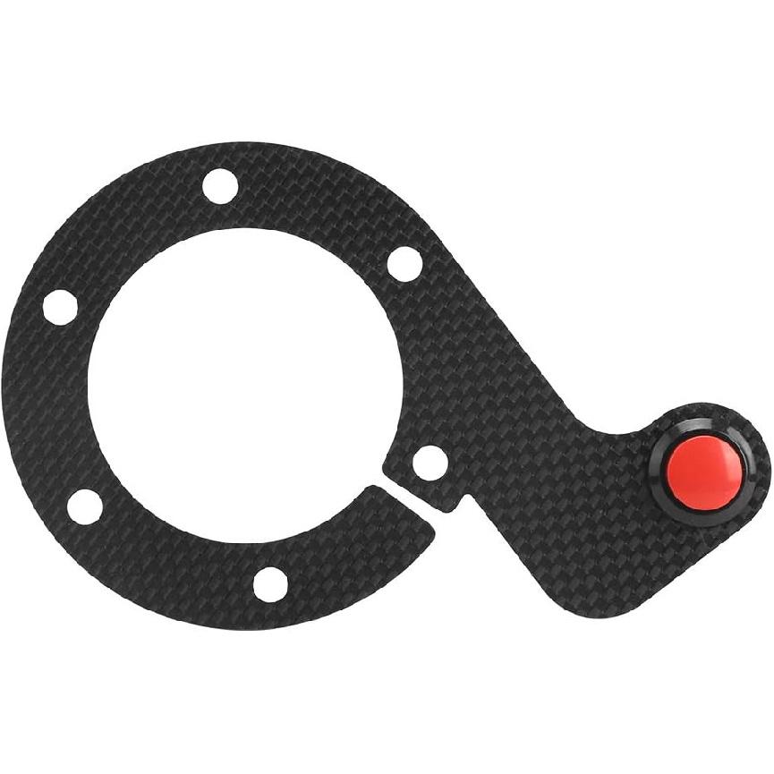 

Carbon Fiber External Horn Button Kits for/OMP// 6 Bolt Steering Wheel(a)