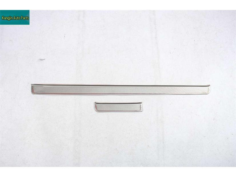 Stainless Steel Silver Front & Trunk Speaker Covers for ZEEKR 001