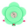 Flower Shape Bird Mirror Perch Plastic Material Colorful Design Bird Cage Mirror Standing Structure Acrylic Material