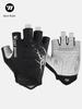 West Rider Cycling Short Finger Gloves Shock Absorbing Road Bike Mountain Bike Sports Gloves Non-Slip Breathable Half Finger Gloves