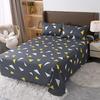 Leopard Print Bed Sheet Set Cheetah Skin Print Sheets Animal Theme Bedding Set With 1 Flat Sheet 2 Pillowcase Queen King Size