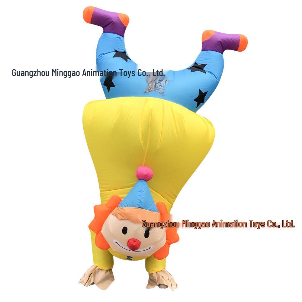 Holiday Inflatable Clown Costume for Easter and Christmas