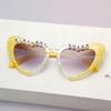 Birthday Queen Heart Style Women Girlfriend Birthday Party Sunglasses Gift Cute Romantic Present