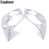 For Chevrolet Aveo Sonic 2011 2012 2013 Hatchback Chrome Rear Light Lamp Cover Trim Taillight Molding Trims Car Accessories
