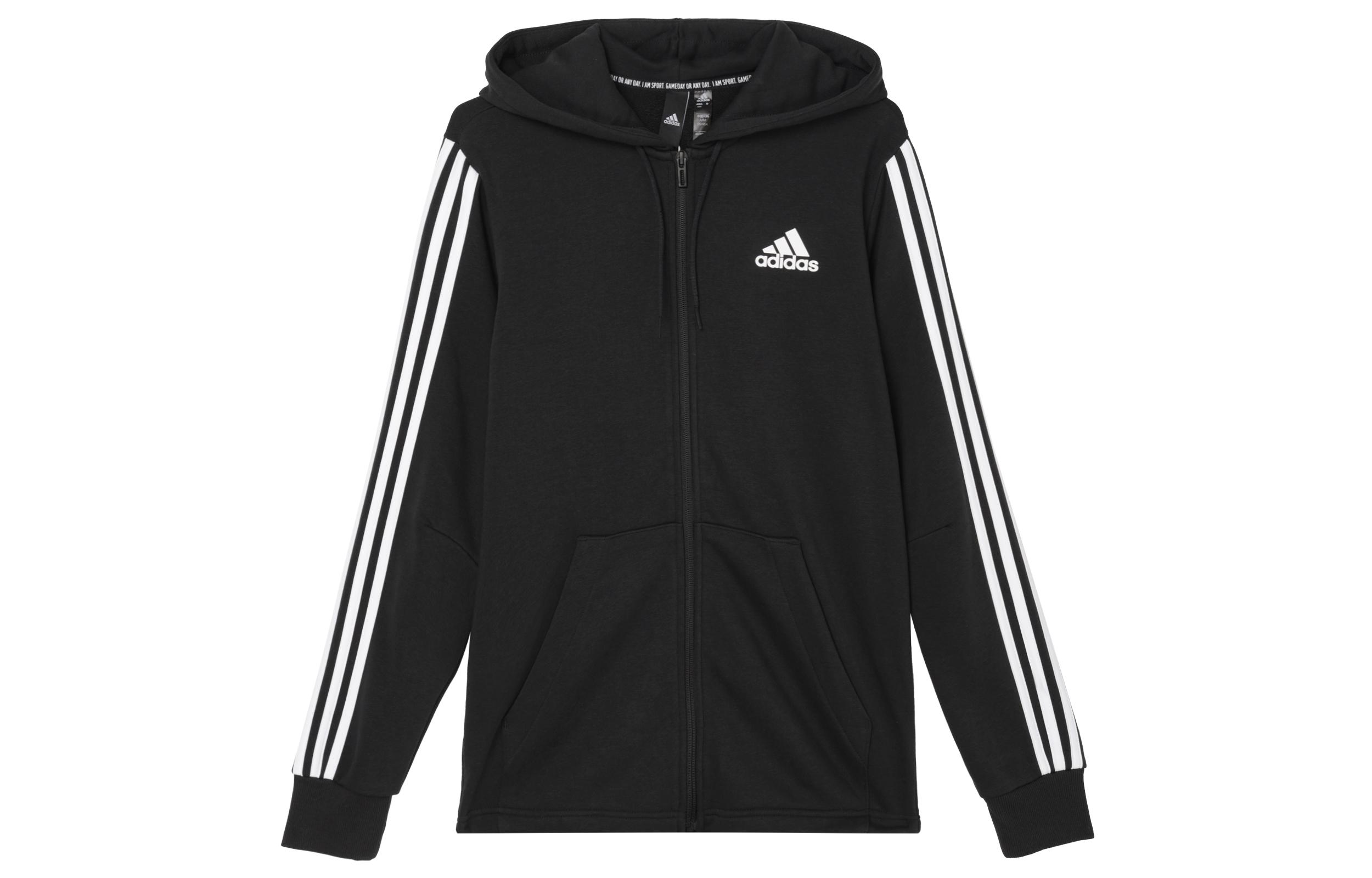 Adidas 3 Stripes Jacket Fall Men s Black DT9896 XXL