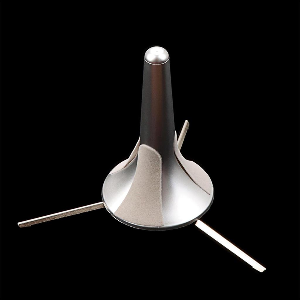 Trumpet Stand Foldable Lightweight Portable Compact Orchestral Instrument Support with 3 Metal Legs