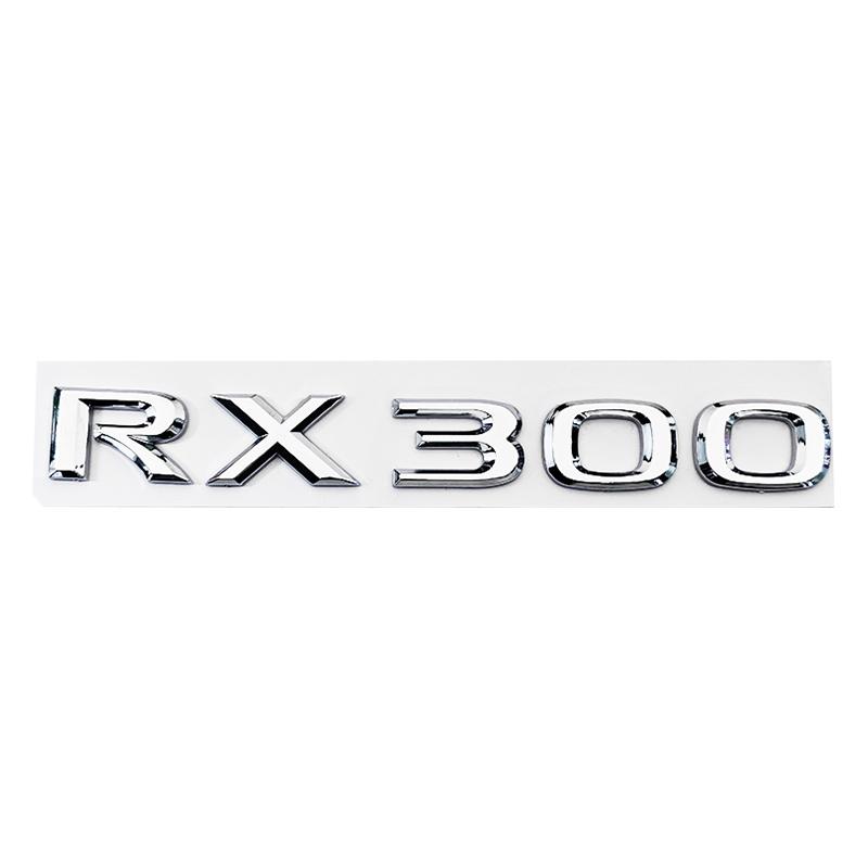 3D ABS Glossy Decal Car Front Hood Emblem Rear Trunk Sticker for Lexus GX460 GX470 LX450 LX470 LX570 LX600 RX270 RX300 RX350