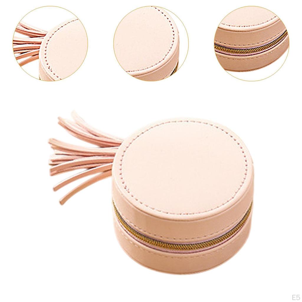 Jewelry Box Storage Showcase Ring Holder Versatile Case Organizer for