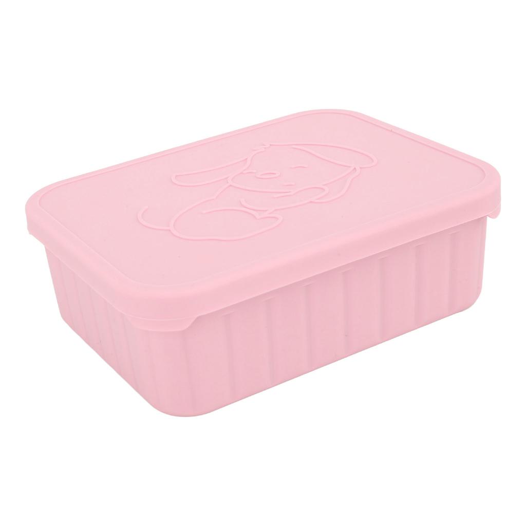 Cajas de Almuerzo de Silicona 3 Compartimentos Extraíbles Reutilizables a Prueba de Fugas Contenedores de Comida para Escuela Trabajo Viajes Aptos para Microondas 880ml