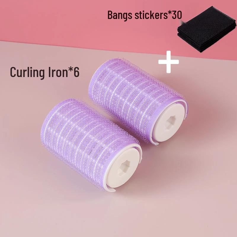 Air Bangs Curling Iron: Fluffy Hair Root Shaping Clip Curler