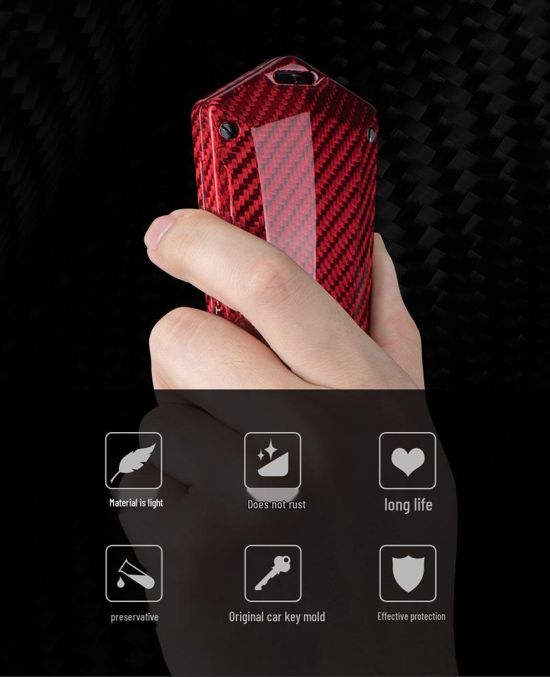 Carbon Fiber Key Case for BMW 1-7 Series 320lim