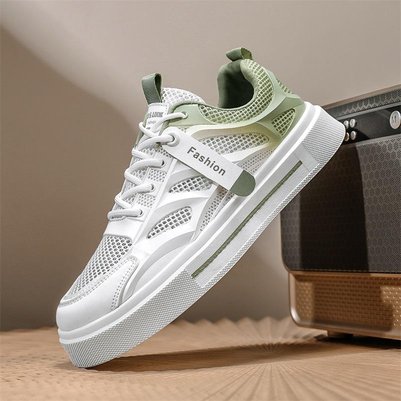 Mode CYYTL Mesh Sommer Atmungsaktive Schuhe Für Herren Sneaker Casual Outdoor Sport Tennis Laufen Wandern Luxus Designer Plateau Slipper
