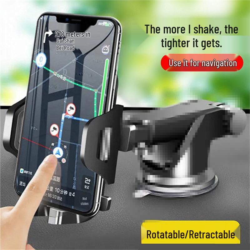 Universal Suction Cup Car Phone Holder for Navigation