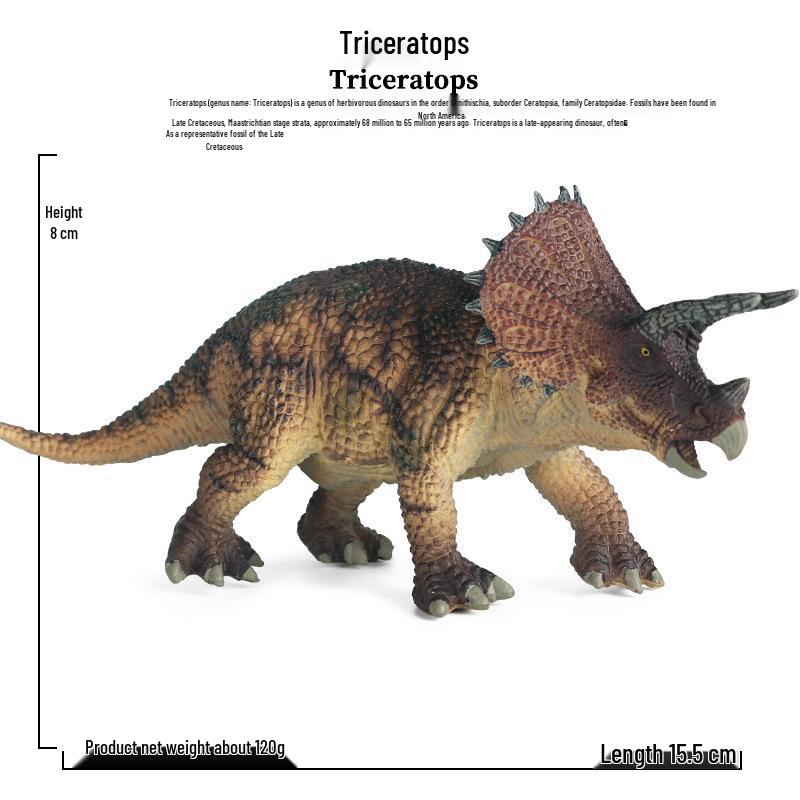 Realistic Jurassic Dinosaur Models - Triceratops, T. Rex, Mosasaurus, Pachycephalosaurus Toys