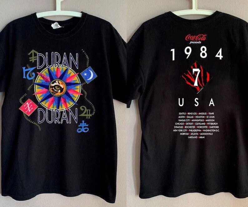 

1984 Duran Duran Arena Tour T-Shirt, Duran Duran T-Shirt 3XL