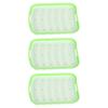 3pcs 6 Cavity Silicone Sausage Mold Food Grade Silicone Sausage Maker Mold  Home Kitchen Baking