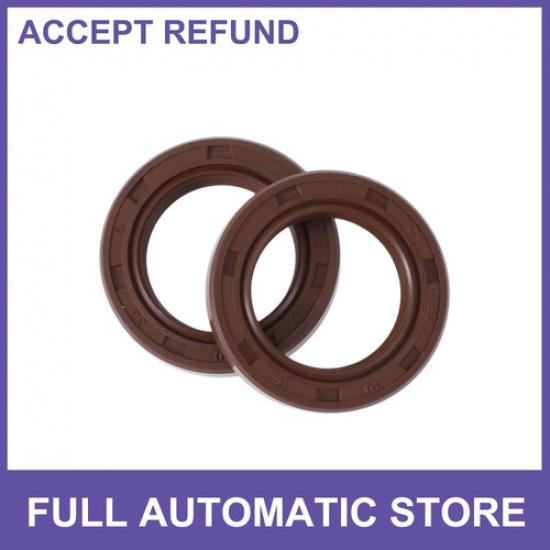 

Oil Seal Seal Ring Rotary Shaft Seals FKM Rubber 20x30x5mm Brown 2Pcs
