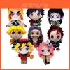 8 pollici Anime Demon Slayer Kimetsu No Yaiba Morbida Bambola di Peluche Giocattolo Riempito per Bambini Regalo