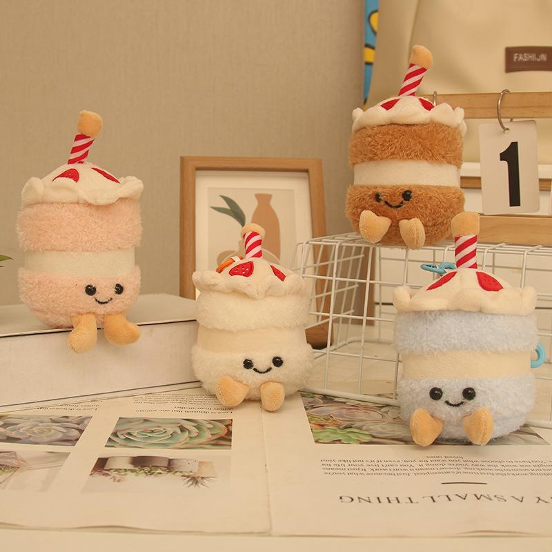 Simulation plush cute cake plush pendant birthday plush toy doll cake doll doll doll