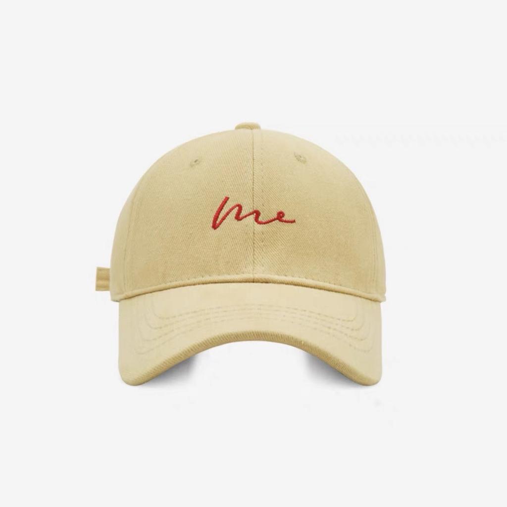 Korean Style Baseball Cap for Women In Spring and Summer New Style Big Head Circumference Showing Face Small Wide Brim and Deepening Baseball Cap