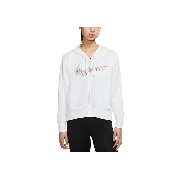 Nike Get Fit Li Na Series Casual Pullover Hoodie Women hoodies White CZ8649-100