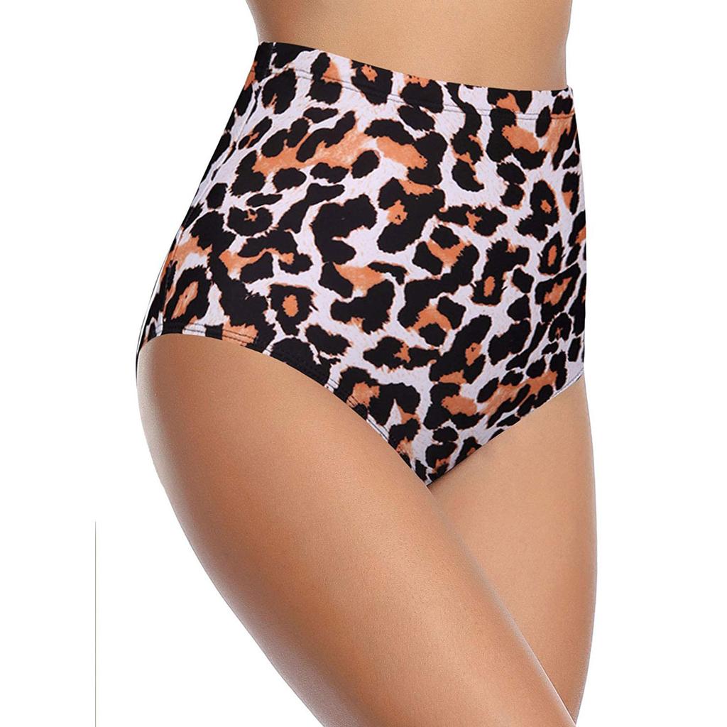 High Waist Bikini Bottoms for Women Polka Dot Pattern Swimwear Bottoms with Full Coverage and Comfortable Fit Suitable for Beach Pool Swim