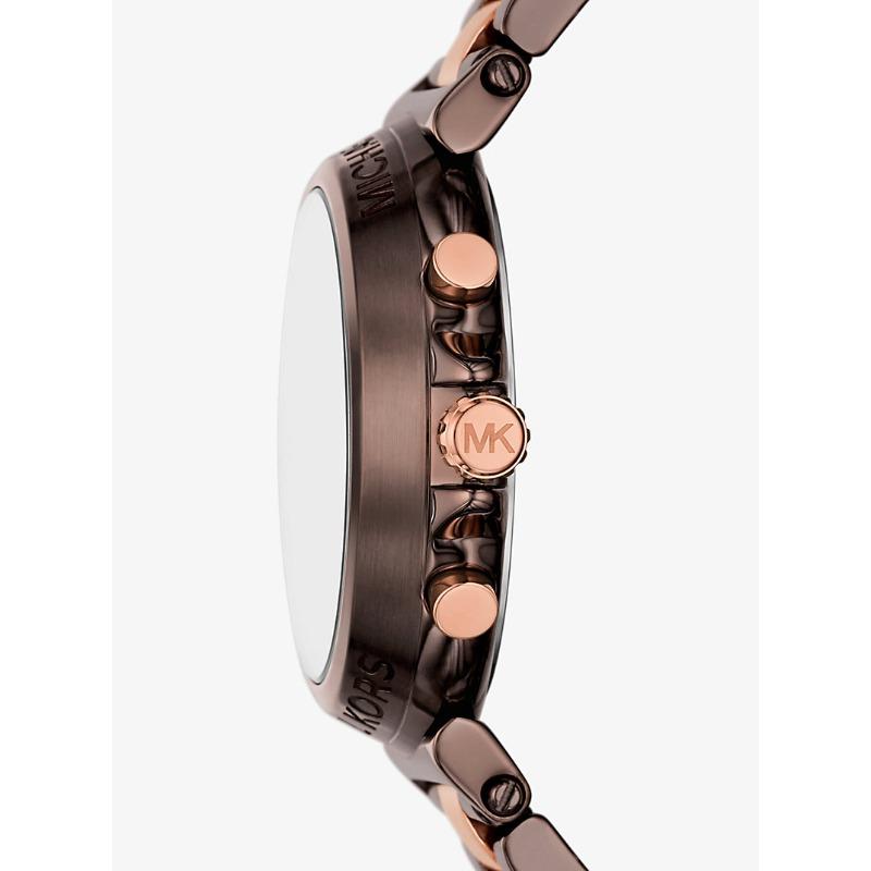 Michael Kors Oversized Maren Two-Tone Watch MK7496