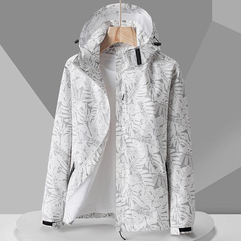 

Парная ветровка камуфляжного цвета для мужчин и женщин на весну/осень - дышащая куртка для активного отдыха 2XL