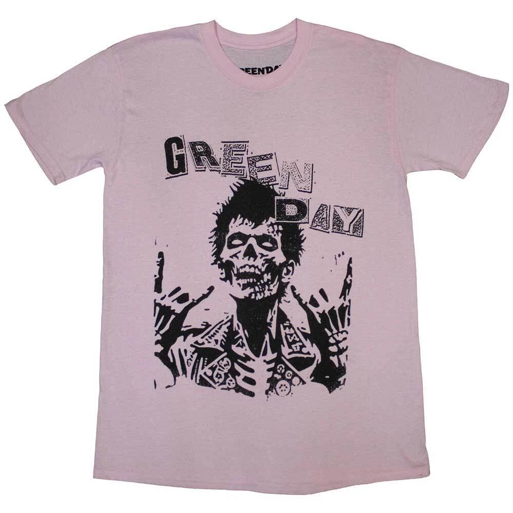 Green Day  Savior Zombie  Pink T shirt - NEW XL