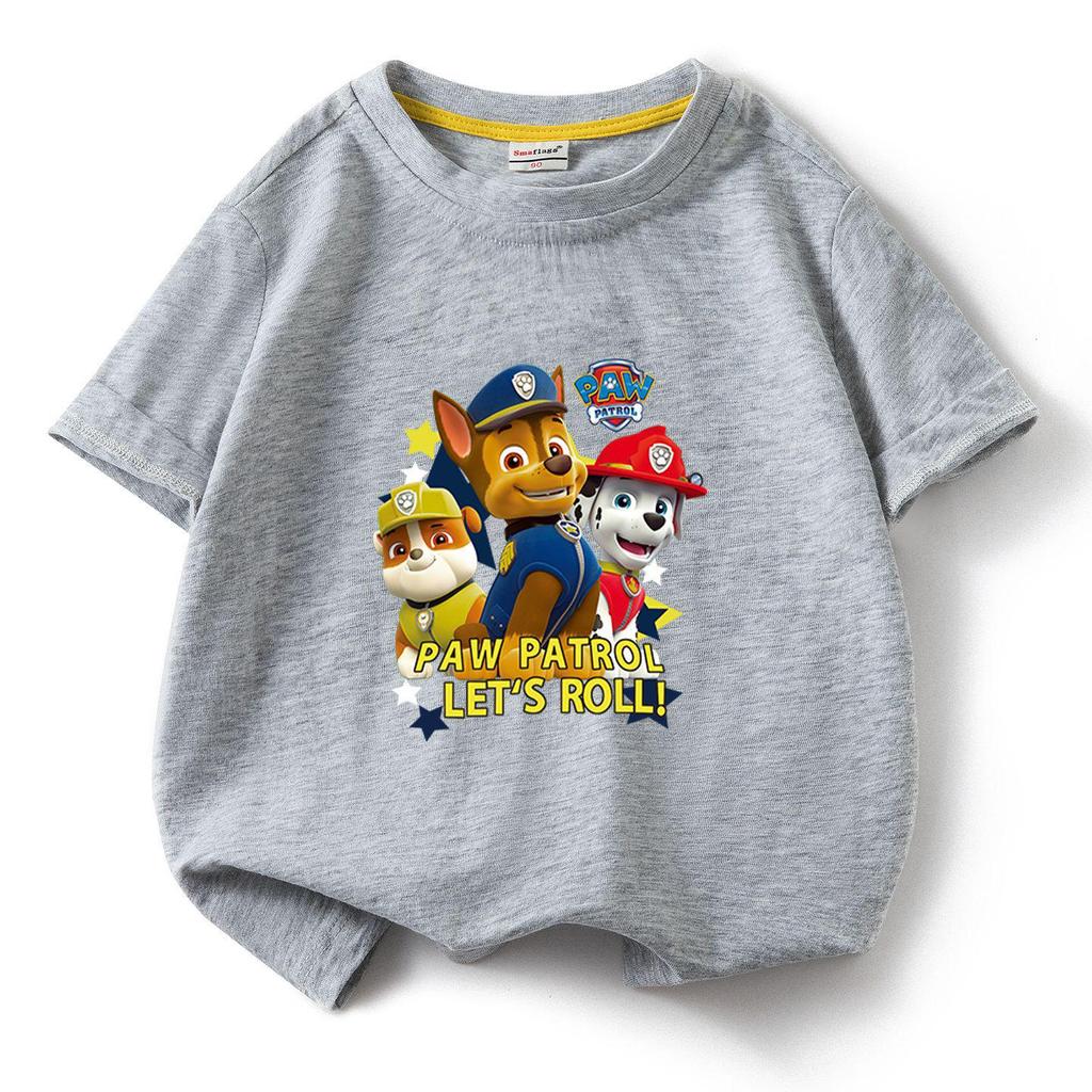 Paw Patrol Boys & Girls Short Sleeve Cotton Summer T-shirt