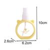 Mini Spray Bottle Cosmetics Separate 55ml Clear Leak Proof Durable Silicone Travel