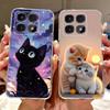 For Xiaomi Mi 14T Pro Case Cute Cat Fashion Painted Cover Soft Silicone Phone Case For Xiaomi 14T Pro Mi14T 5G Back Cover Bumper