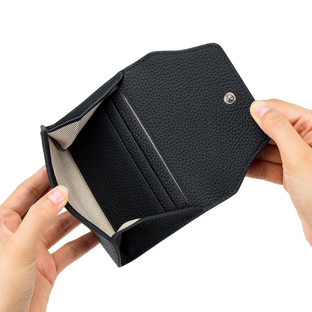 Zency Women's Genuine Leather Wallet Case Small Fashin High Quality Credit Card Bag Money Bags Female Coin Purse Organizer Pouch