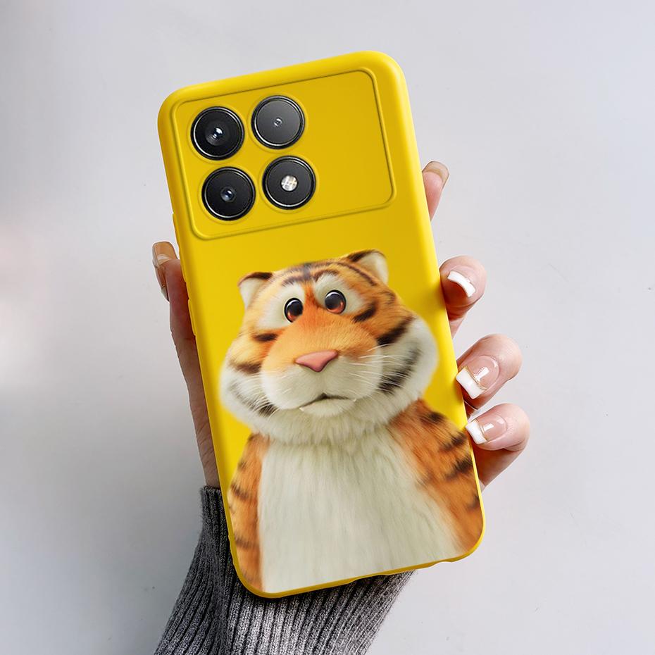 For Poco F6 Pro Case For Xiaomi Poco F6 Pro PocoF6 Cover Fundas Coque Astronaut Silicone Soft TPU Phone Case Bumper Poco F6 Pro