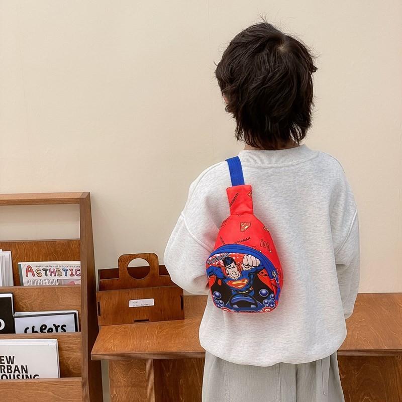 Avengers Printed Superhero Crossbody Bag Kids Cartoon Outdoor Gift Casual