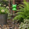 Decorative Frog Set for Greenery Garden Stakes, Waterproof Resin Miniature Ornaments, Cute Figurines, Succulents Colorful Ornaments Potted Plants Pots