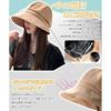 SIVAN UV Cut Hat Women Sun Protection UPF50+Latest Wide BrimLarge SizeDeep Type Cap Sunshade