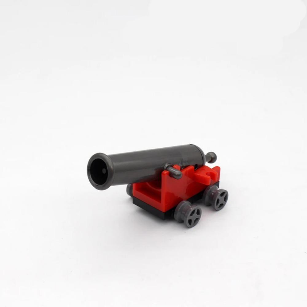 MOC Military Building Blocks Figure Napoleon Wars Soldier Accessories Weapon Cannon Sandbag Army Pirate Mini Brick gift X003 DIY