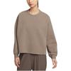 Nike Casual Sports Simple Pullover Sweatshirt Women Sweatshirt Dark-Khaki HQ8194233