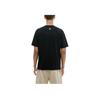 Anta Graphic Print Round Neck T-Shirt Unisex tops Black 172130106-2