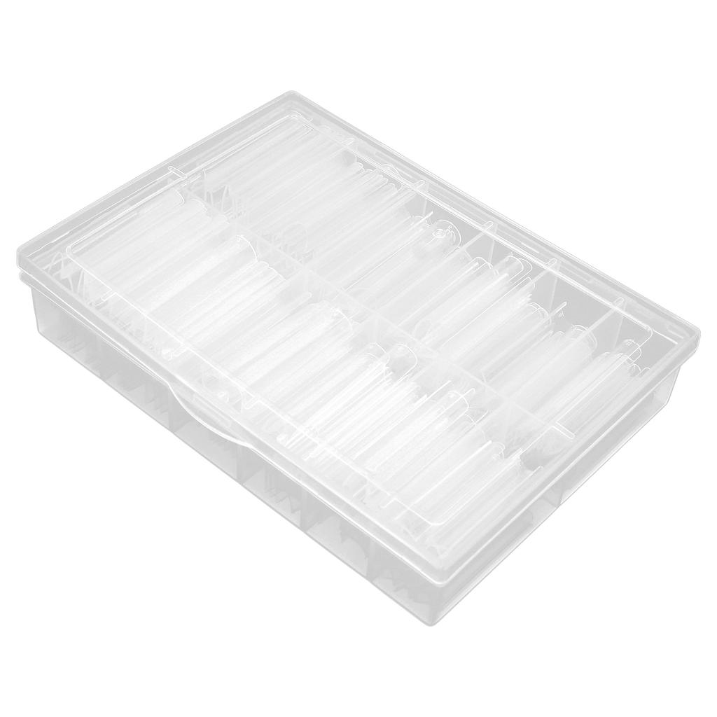 240 Pcs Artificial False Nail Extension Tips Transparent Fake Nails Tips Nail Salon Tips