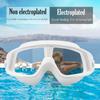 Queshark Adult -1.5 To -10.0 Myopia Swim Eyewear Silicone Anti Fog Swimming Goggles Custom Different Left and Right Eyes