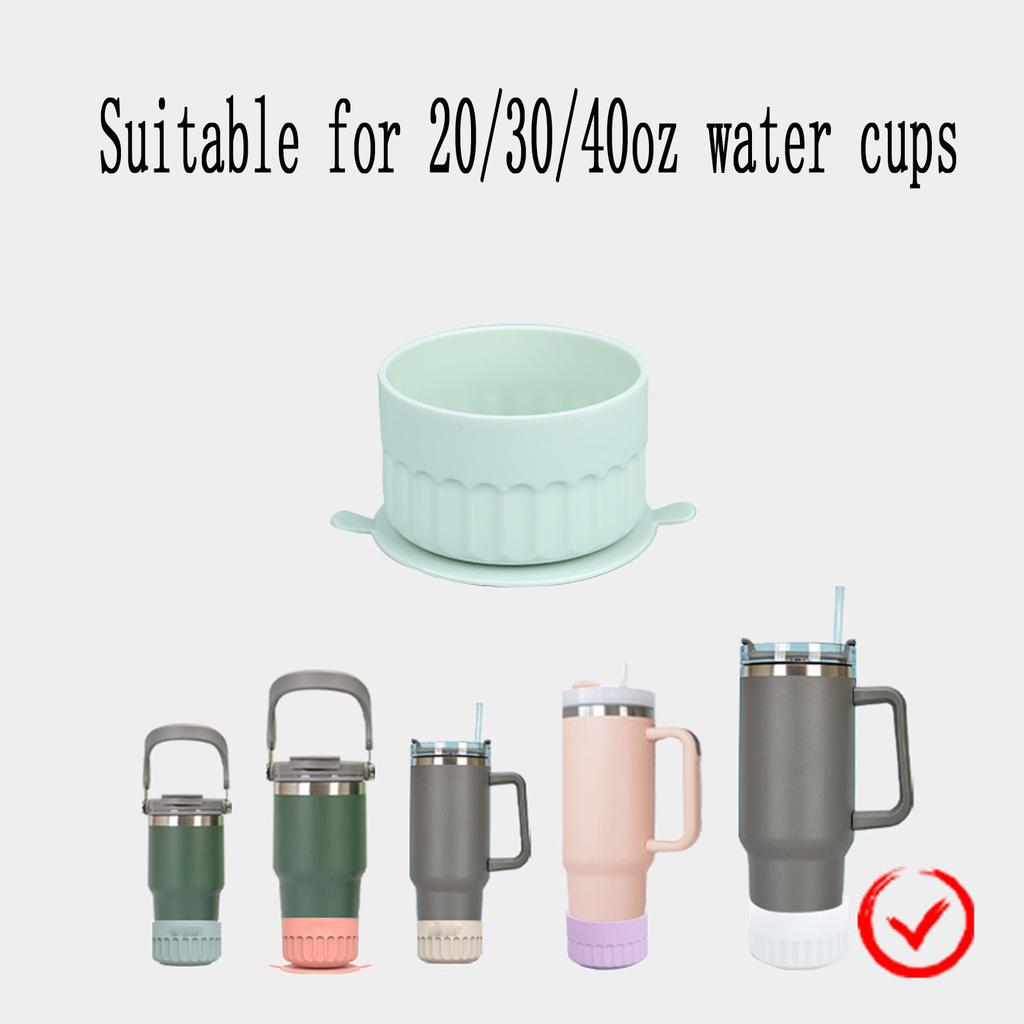 8cm Silicone Color All- Fashion Environmental Space Cup Bottom