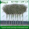 Heavy-Duty Bamboo Handle Outdoor Broom