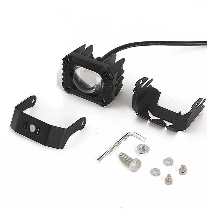 1/2pcs Motorcycle LED Fog Lights Spotlight 12-80V Auxiliary Fog Lamp Universal for Honda Harley