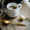 10pcs Stainless Steel Coffee Spoons, Dessert Spoons, Teaspoons, Seasoning Spoons,Suitable for Home, Cafe,Party, Kitchen Supplies