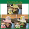 Sunflower Kids Sun Hat With Solar Fan And Whistle For Summer Sun Protection