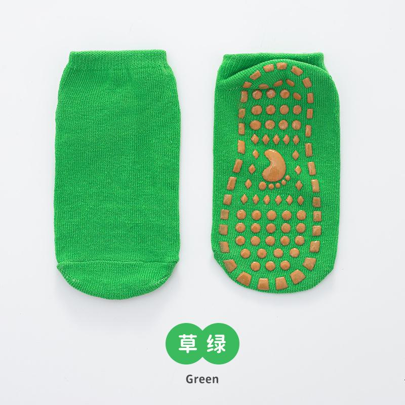 Parent Child Slip Trampoline Socks Breathable Cotton Sports Socks High Elasticity For Kids Adults Indoor Outdoor Use